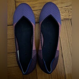 Purple Rothy's Flats